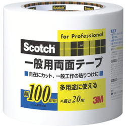 ３Ｍ スコッチ 一般用両面テープ 100mmx20m PGD-100