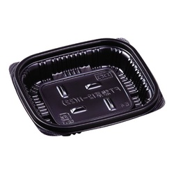 軽食容器 MSD惣菜12-11(22) 黒 エフピコ