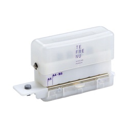 テフレ−ヌ　４穴ミニパンチ　シロ