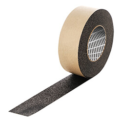 【廃番商品】滑り止めテープ100mm×18m　黒　【ＴＲＵＳＣＯ ノンスリップテープ屋内外用 平滑面強粘着タイプ １００ｍｍＸ１８ｍ 黒】