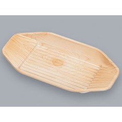 軽食容器 フルレンジEF-中 本体桧 福助工業