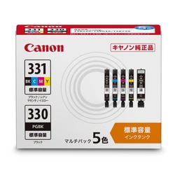 インクタンク　ＢＣＩ−３３１＋３３０／５ＭＰ