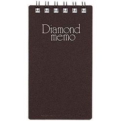 ダイヤメモ＜Ｓ＞５ｍｍ幅罫　４０枚　黒