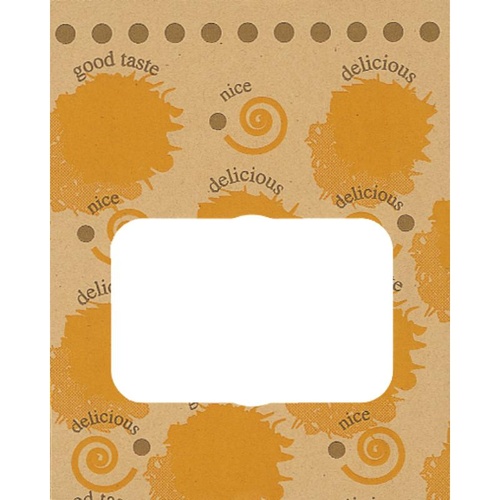 窓付惣菜袋 ルックバッグ No.4S 未晒フライド 福助工業