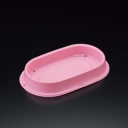 スミ スーパーレンジ PE-1_中皿 チェリー