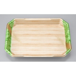 発泡トレー L-カク4 浜唄緑 シーピー化成