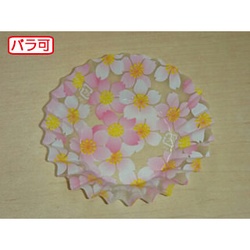 セイコー おかずカップ ラミケース OPP 7A 桜総柄 500枚