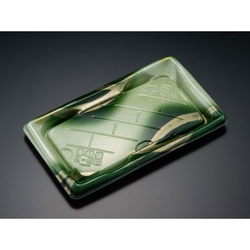 リスパック 寿司容器 美鮮盛 2-5B ぜんじ緑 本体