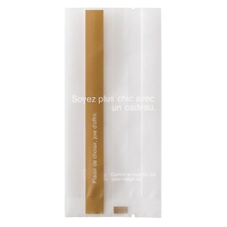 テープ無 OPP袋 ラインスイーツパック(ゴールド) マット-2(100枚) ヘッズ