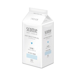 ウェットティシュー除菌９９．９９％　詰替　８０枚