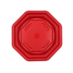 惣菜容器 MFPグラブ八角 21-21 本体 M赤黒 エフピコ