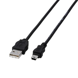 ＵＳＢ２．０ケーブル　ｍｉｎｉＢ　３ｍ