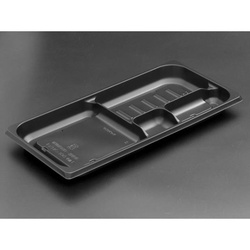 リスパック 饗膳 100 中皿1 黒