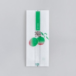 合掌袋 合掌ガゼット袋 GU(レーヨンタイプ) No.3 梅小袋 バラ 福助工業