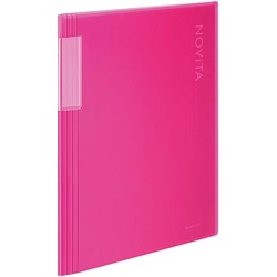 ノビータ　クリアカラー　Ａ４縦　２０Ｐ　桃１０冊