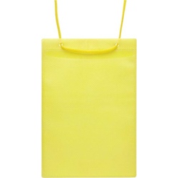 イベント名札　ハガキ用　黄　１００枚