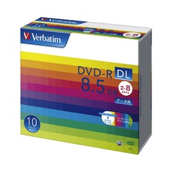 ＤＶＤ−Ｒデータ用（２層）８倍速ＩＪ対応　１０枚Ｐ