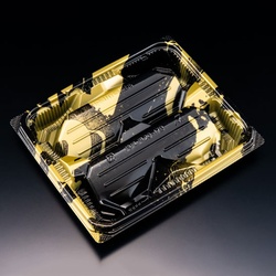 リスパック 刺身容器 バイオ 流派 深20-17B いとど金 本体