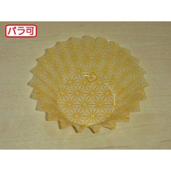 セイコー おかずカップ ラミケースOPP4F星総柄(橙) 500枚