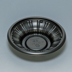 どんぶり容器 盛飯180H 本体 黒 福助工業