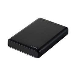 ポータブルＨＤＤ　５００ＧＢ　黒×２
