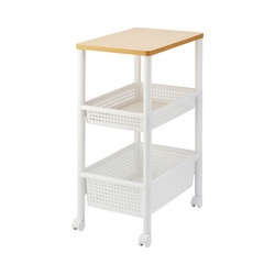 ＴＥＮＭＡ　ウッドトップワゴン　ワイド３段