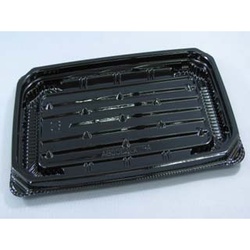 【廃番商品】リスパック 軽食容器 クリーンカップ APTスリム300BA 黒 本体