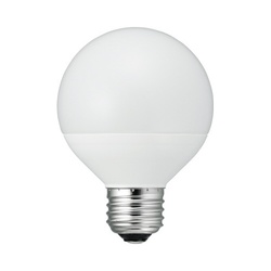 ＬＥＤ電球　Ｇ形　６０Ｗ形　昼白色　５個