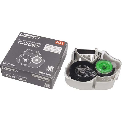 レタツイン用インクリボン　ＬＭ−ＩＲ３４０Ｂ　黒