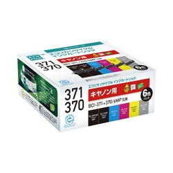 リサイクルインク　ＥＣＩ−Ｃ３７１−６Ｐ