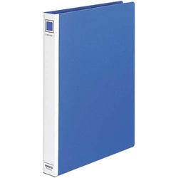 チューブファイルＶ　Ａ４縦　２０ｍｍ　青　４冊