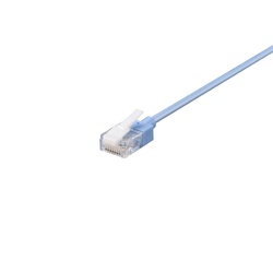 Ｃａｔ６ＡＬＡＮケーブルスリム小型コネクター１５ｍ