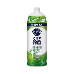 キュキュット　クリア除菌緑茶　詰替用７００ｍｌ×４