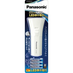 乾電池エボルタＮＥＯ付き　ＬＥＤ懐中電灯