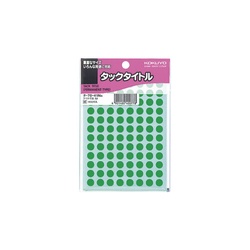 タックタイトル　直径８ｍｍ　１６３２片入　緑