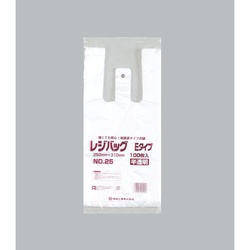 レジ袋 レジバッグ 関西 No.25E 半透明 福助工業