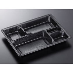 中央化学 弁当容器 HS 古今 L-5 黒ME 本体