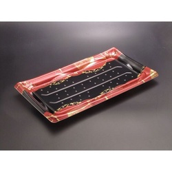 リスパック 寿司容器 誠24B はなまち赤 本体