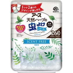 天然ハーブの虫よけパール　２６０日用　無香性×４