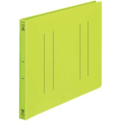フラットファイル＜ＰＰ＞　Ａ４横　黄緑　１０冊