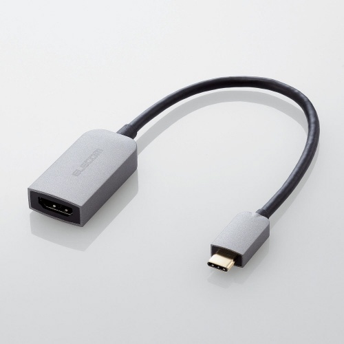 ＴｙｐｅＣ−ＨＤＭＩ　変換アダプタ　シルバー