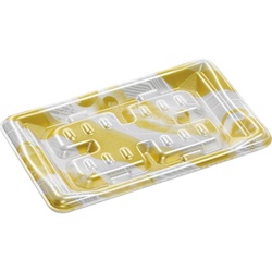 発泡トレー MHT20-12 スプラッシュゴールド エフピコ