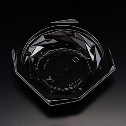 リスパック 透明カップ バイオ キラカク 13-35B 黒 本体