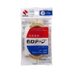 セロテープ小巻　２巻パック　１２ｍｍ
