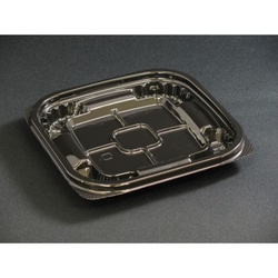 リスパック 透明カップ バイオカップ APU 405B浅 黒 本体