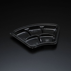 スミ 和菓子容器 エスコン 扇5コ仕切 B 本体