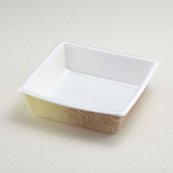 弁当容器 B-10(本体)二彩しがらき 青葉紙業