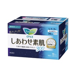 ロリエしあわせ素肌　多い夜用　３０センチ　羽つき