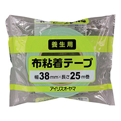 【廃番商品】アイリスオーヤマ 573062 布粘着テープ 38mm×25m MNNT3825