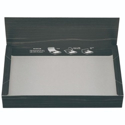 仕出し弁当容器 折蓋 90-60 黒木目 エフピコチューパ